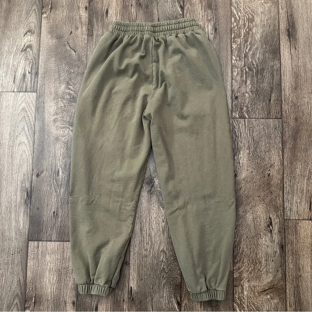 Arminta 100% Cotton Sporty Sweatpants Women’s Size M Green - Picture 6 of 9